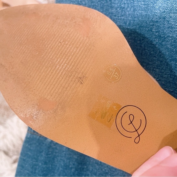 Chinese Laundry Tan Short Cut-Out Western Bohemian Booties Size 6.5 - Picture 5 of 8